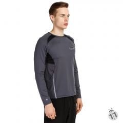 Falke Ergonomic Erkek Profesyonel Gri Orta Katman Termal Tişört