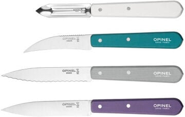 Opinel Les Essentials Art Deco 4'lü Bıçak Seti