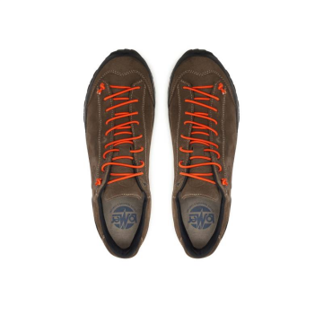 Lomer Italy Bio Naturale MTX Waterproof Vibram Full Çarşak Deri Erkek Ayakkabı Saloon Orange