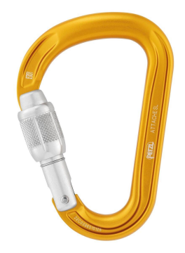 PETZL ATTACHE Alüminyum Karabina Sarı MZ M0338A00
