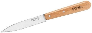 Opinel Essential No:113 Paslanmaz Çelik Tırtıklı Soyma Bıçağı Bej