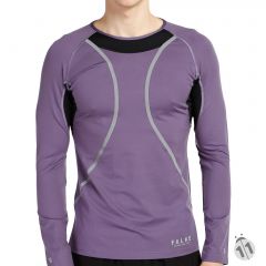 Falke Ergonomic Erkek Profesyonel Mor Orta Katman Termal Tişört