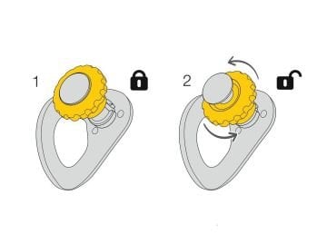 PETZL COEUR PULSE 12mm Çıkartılabilir Bolt