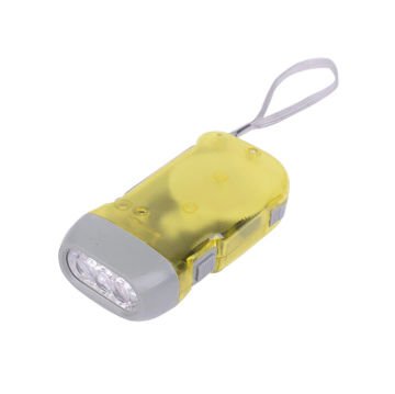 Headlight Dinamolu Acil Durum Deprem El Feneri Mavi