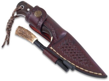 Cem Emir Beyoğlu Kaması Av Bıçağı Ateş Başlatıcılı  (Wenge)