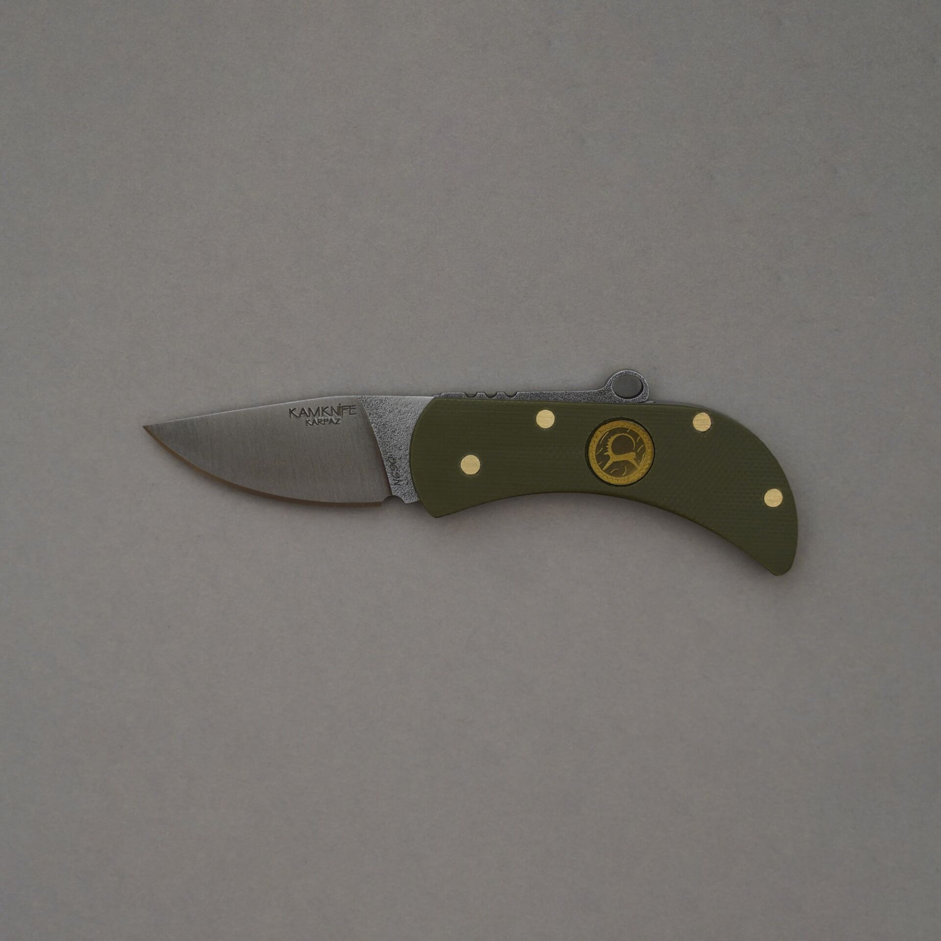 Kam Karpaz Çakı Model Yeşil G10 Kabze N690