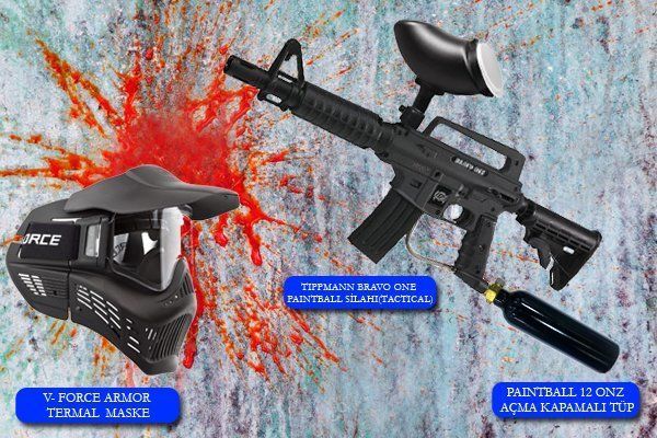 Tippmann Bravo One Elite Paintball Silahı Seti