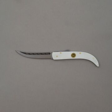 Kam Bıçkın Çakı Çelik G10 Beyaz X30Cr13