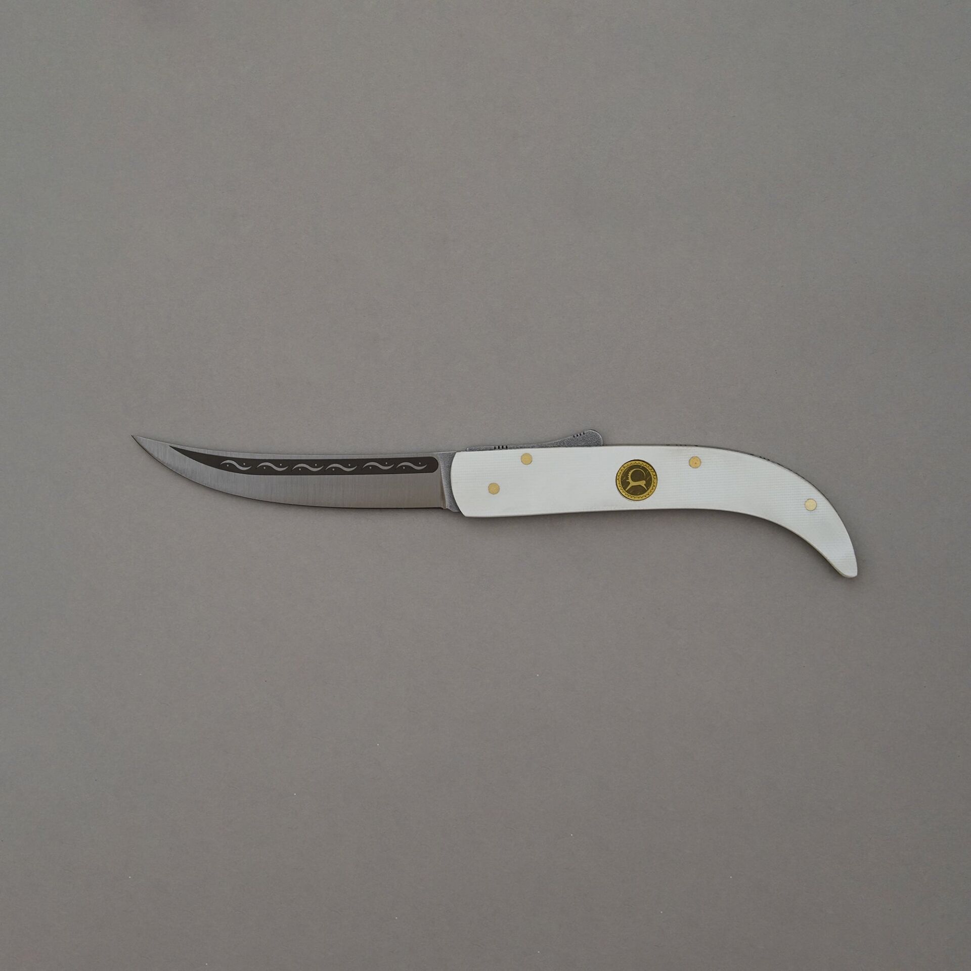 Kam Bıçkın Çakı Çelik G10 Beyaz X30Cr13