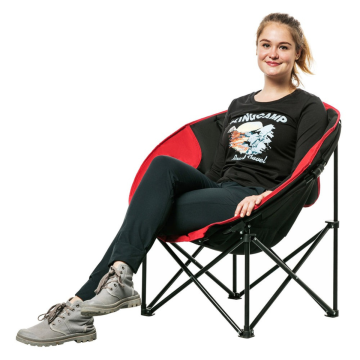 KingCamp Moon Ultra Konforlu Kamp Sandalyesi B.Red