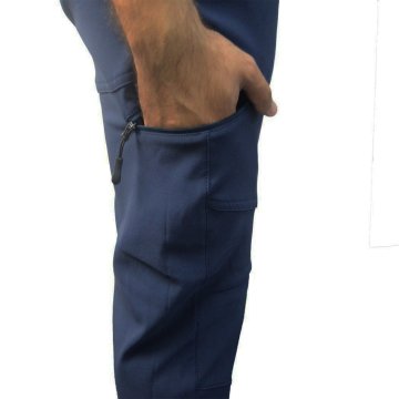 Alpinist Siyah  İçi Polarlı Pro Esnek Pantolon
