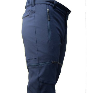 Alpinist Siyah  İçi Polarlı Pro Esnek Pantolon