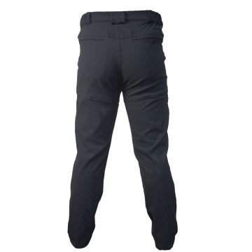 Alpinist Siyah  İçi Polarlı Pro Esnek Pantolon