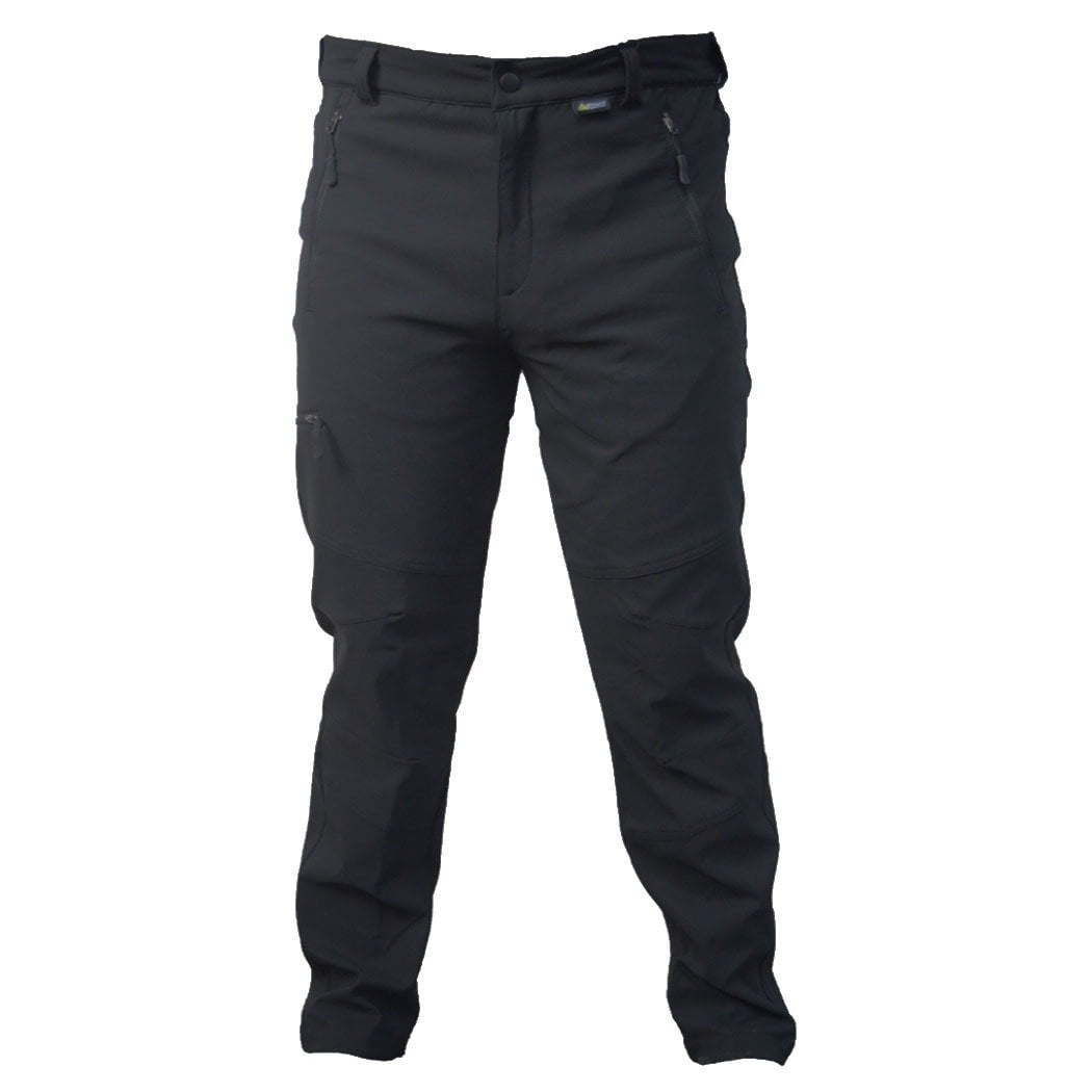 Alpinist Siyah  İçi Polarlı Pro Esnek Pantolon