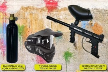 Tippmann Custom 98 Paintball Tüfek Seti