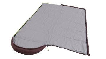 Outwell Campion Lux Aubergine -16°C Comfort Geniş Uyku Tulumu