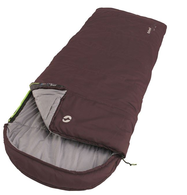Outwell Campion Lux Aubergine -16°C Comfort Geniş Uyku Tulumu