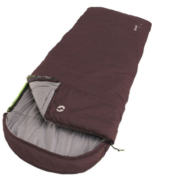 Outwell Campion Lux Aubergine -16°C Comfort Geniş Uyku Tulumu