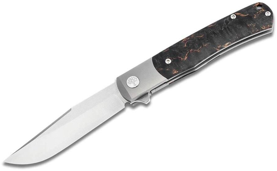 Böker Manufaktur TRPPR Curly Birch Wood Çakı
