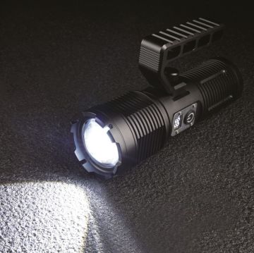Headlight Fonksiyonlu Şarj Göstergeli Beyaz Gün Ve Kırmızı Işıklı Powerbank Özellikli El Feneri 10000 Lumen