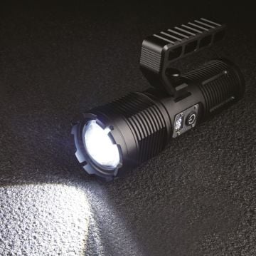 Headlight Fonksiyonlu Şarj Göstergeli Beyaz Gün Ve Kırmızı Işıklı Powerbank Özellikli El Feneri 10000 Lumen