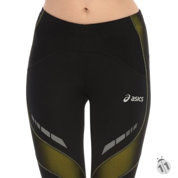 Asics Ergonomik DryFit Koşu Fitness Yoga Yürüyüş 3/4 Spor Taytı Mavi