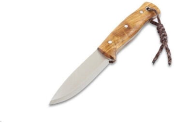 Cem Emir Doğa Zeytin Bushcraft Survival Bıçağı (Ateş Başlatıcılı)