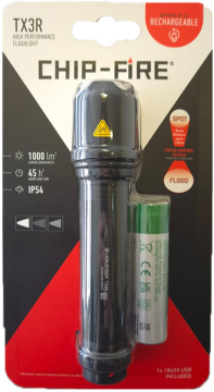 LedLenser Chip Fire TX3R Şarj Edilebilir El Feneri MZ