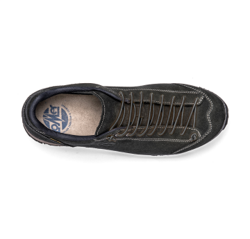Lomer Italy Bio Naturale MTX Waterproof Vibram Full Çarşak Deri Ayakkabı OffBlack Siyah