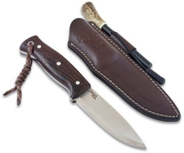 Cem Emir Doğa Wenge Bushcraft Survival Bıçağı (Ateş Başlatıcılı)