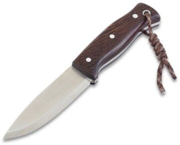 Cem Emir Doğa Wenge Bushcraft Survival Bıçağı (Ateş Başlatıcılı)
