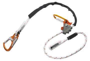 Skylotec Ergogrip Sk12 Kırmızı Beyaz 12 mm Koruyucu Kılıflı Ayarlanabilir Konumlandırma Halatı EN 358