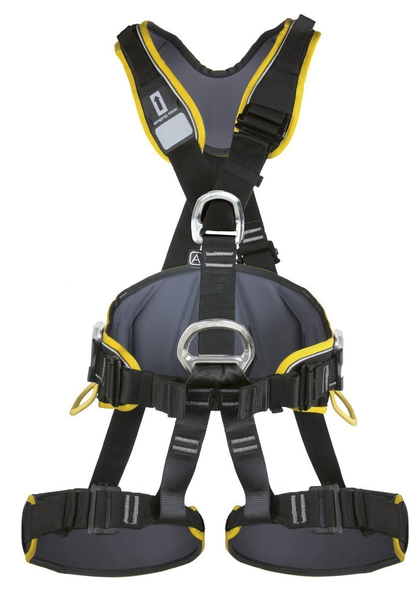 Profı Worker 3D Speed Full Body Harness Endüstriyel Black-Yellow
