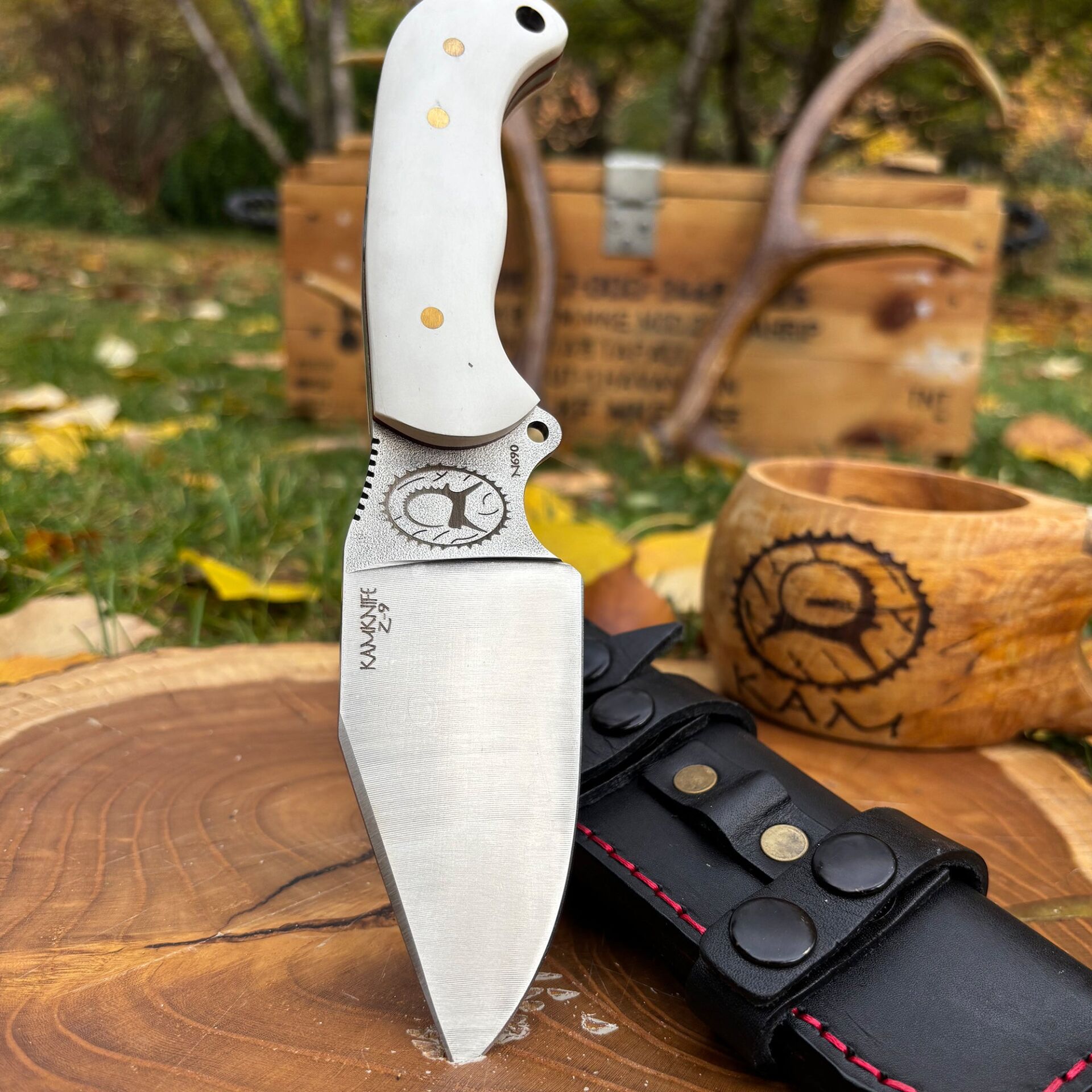 Kam Beyaz Tactical Kamp Bıçağı - Z9-N690