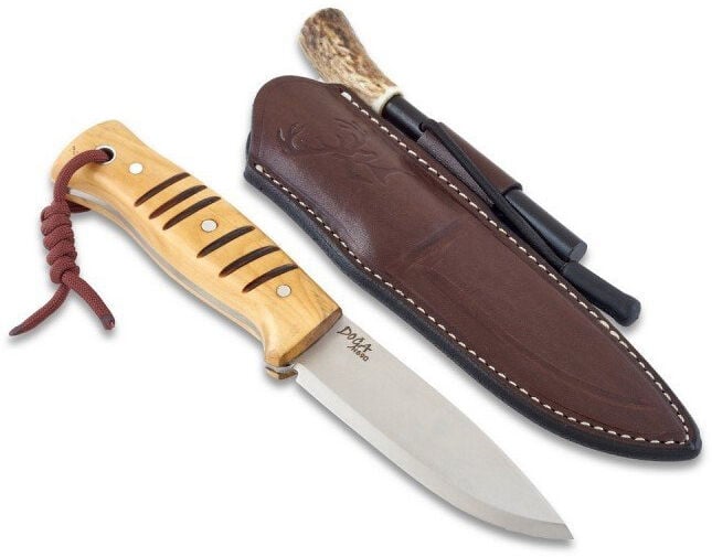 Cem Emir Doğa Şimşir Bushcraft Survival Bıçağı (Ateş Başlatıcılı)