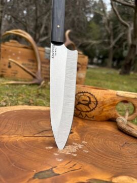 Kam Şef Bıçağı 4116, Kamp Bıçağı Üstün Keskinlik - 27 CM