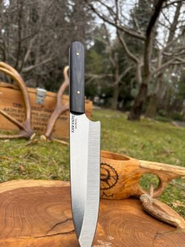 Kam Şef Bıçağı 4116, Kamp Bıçağı Üstün Keskinlik - 27 CM