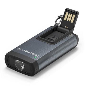 Led Lenser K6R Safety Grey Anahtarlık Alarmlı El Feneri MZ