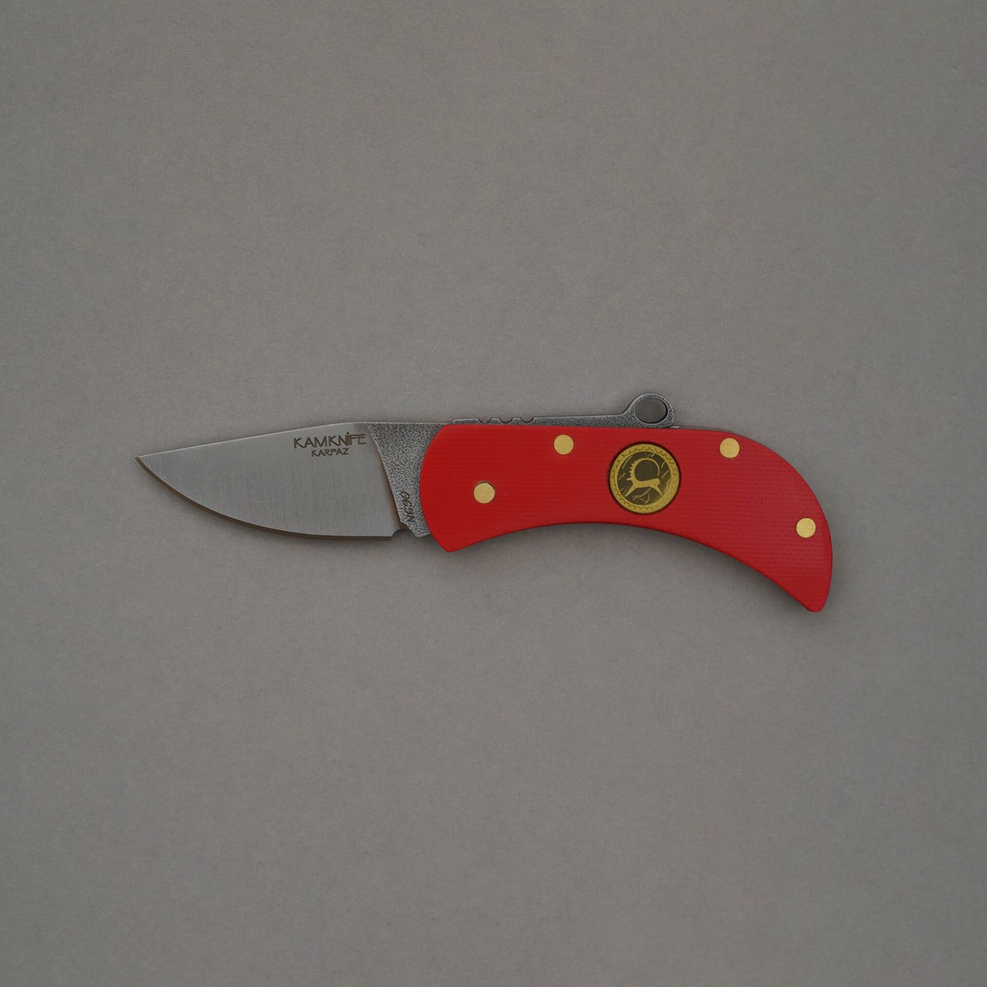 Kam Karpaz Çakı Model Kırmızı G10 Kabze N690