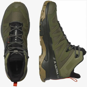 Salomon X Ultra 4 MID Goretex Deep Lichen Green-Peat-Kelp L41739800