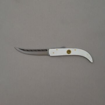 Kam Bıçkın Çakı Çelik G10 Beyaz X30Cr13