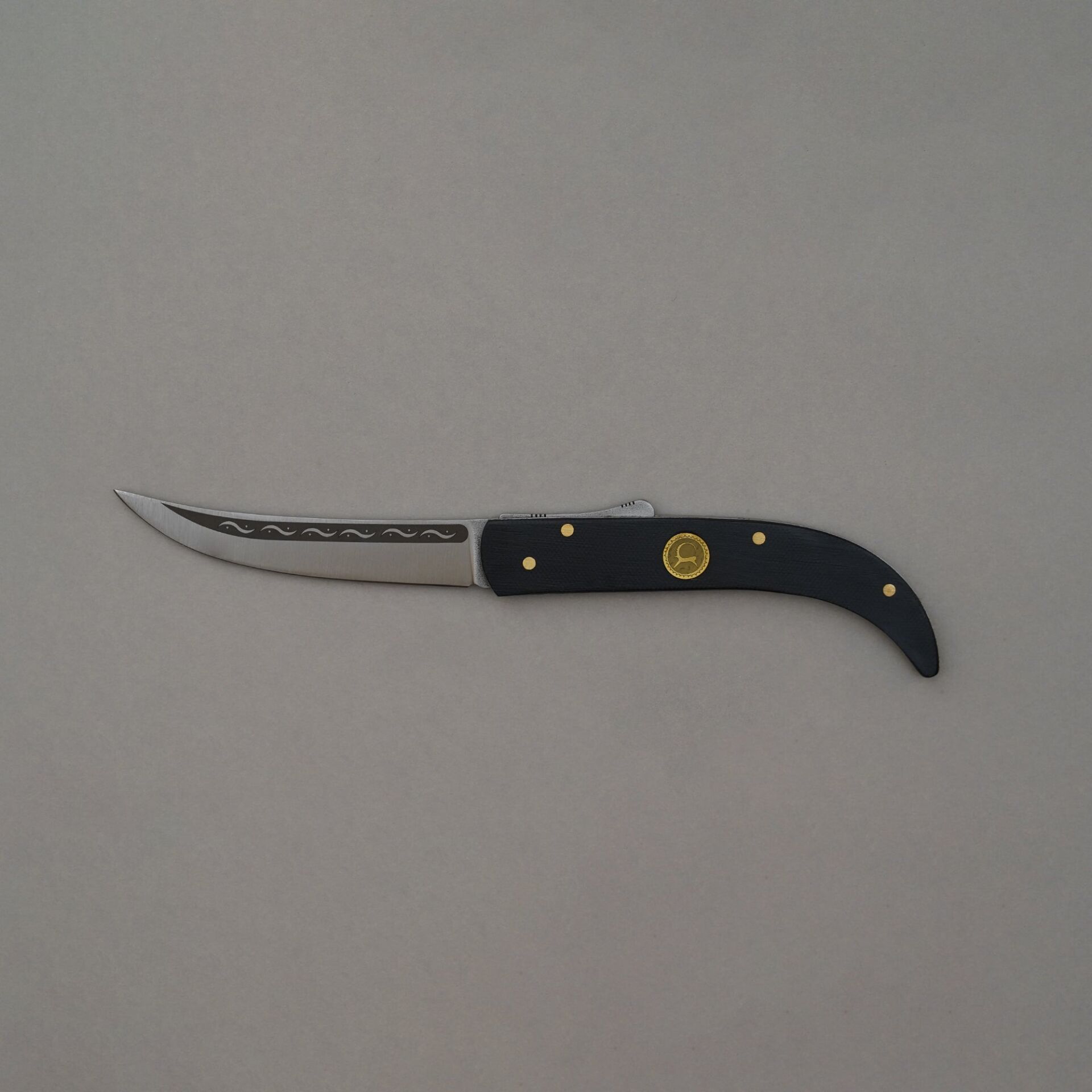 Kam Bıçkın Çakı Çelik G10 Siyah X30Cr13
