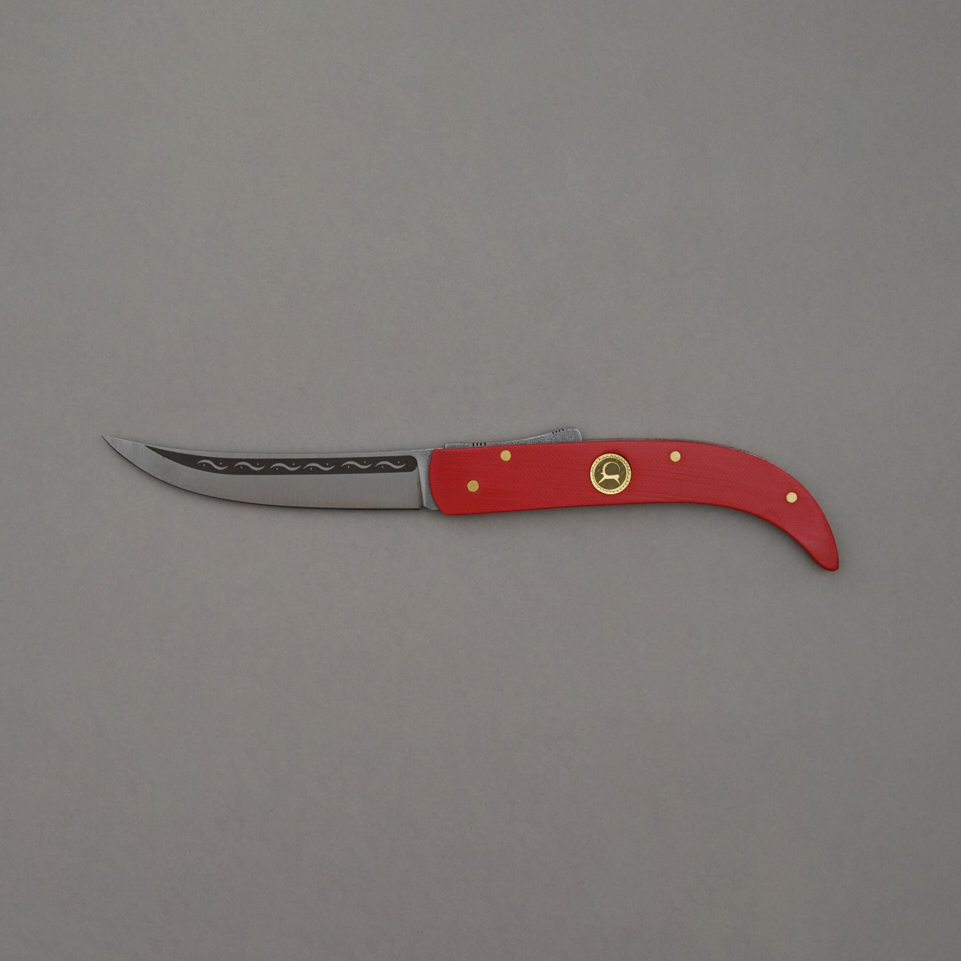 Kam Bıçkın Çakı Çelik G10 Kırmızı X30Cr13