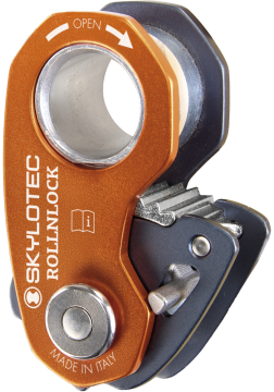 Skylotec Rollnlock Turuncu Alüminyum Çok Amaçlı Halat Tutucu Makara EN 567 EN 12278 EN 12841 B