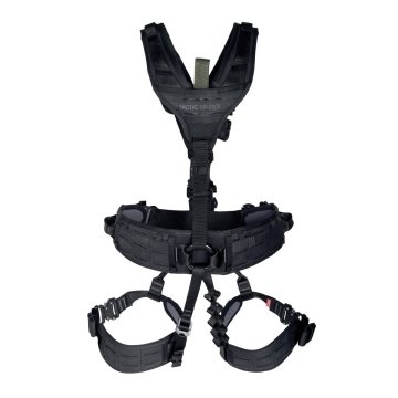 Tactic Master Tactical Full Body Harness Black Fast Emniyet Kemeri