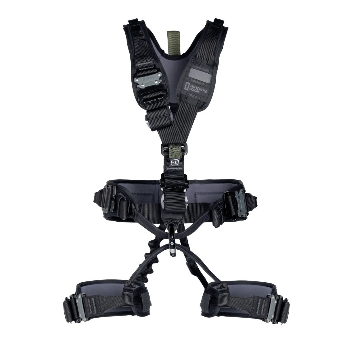 Tactic Master Tactical Full Body Harness Black Fast Emniyet Kemeri
