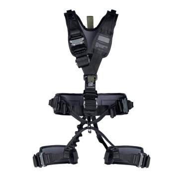 Tactic Master Tactical Full Body Harness Black Fast Emniyet Kemeri