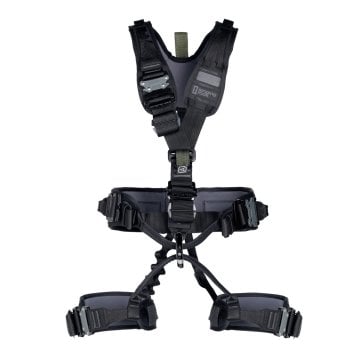 Tactic Master Tactical Full Body Harness Black Fast Emniyet Kemeri