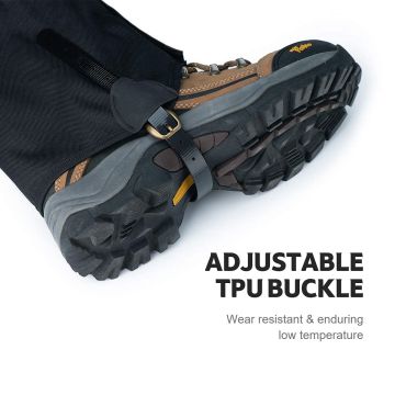 Naturehike NH20HJ011 Waterproof Gaiter Tozluk Siyah Black Man Basic
