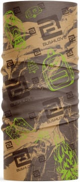 Bushlove Bushcraft Outdoor Bandana Mountain